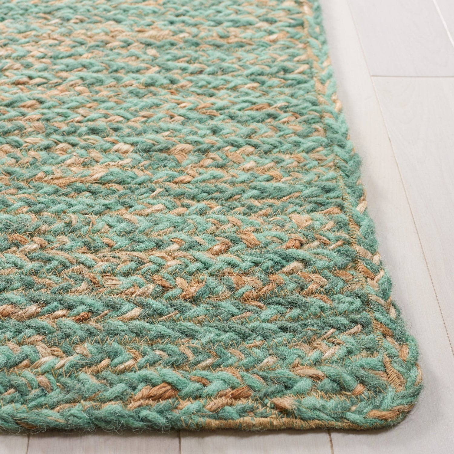 Safavieh Natural Fiber Nfb950Y Green/Natural Rug.