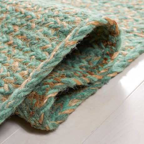 Safavieh Natural Fiber Nfb950Y Green/Natural Rug.
