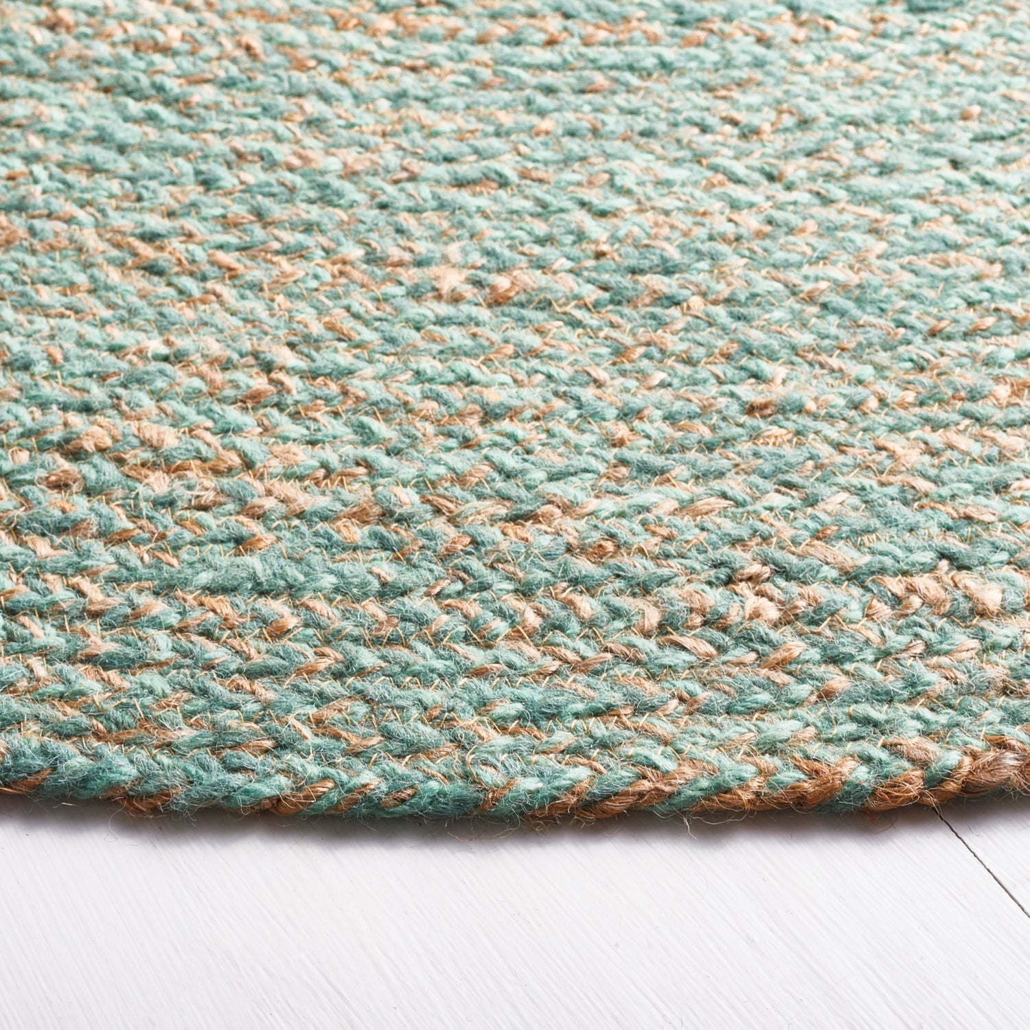 Safavieh Natural Fiber Nfb950Y Green/Natural Rug.