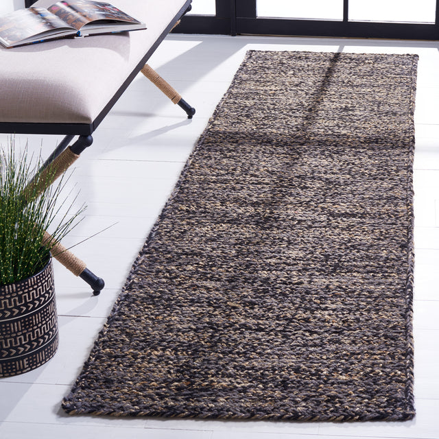 Safavieh Natural Fiber Nfb950Z Black/Natural Rug.