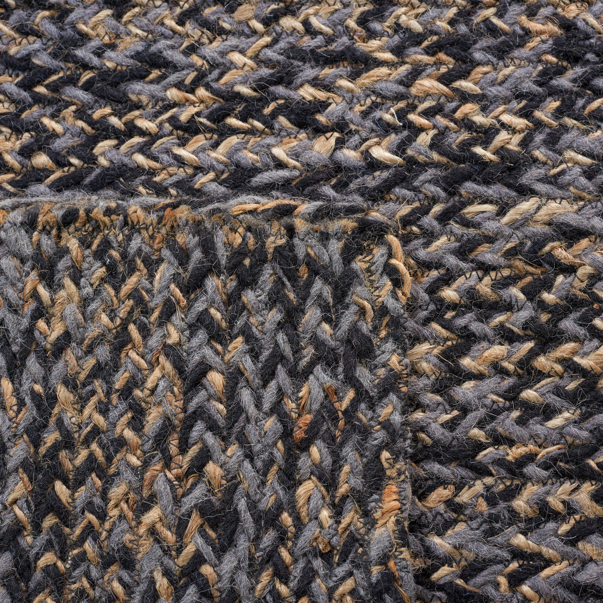 Safavieh Natural Fiber Nfb950Z Black/Natural Rug.