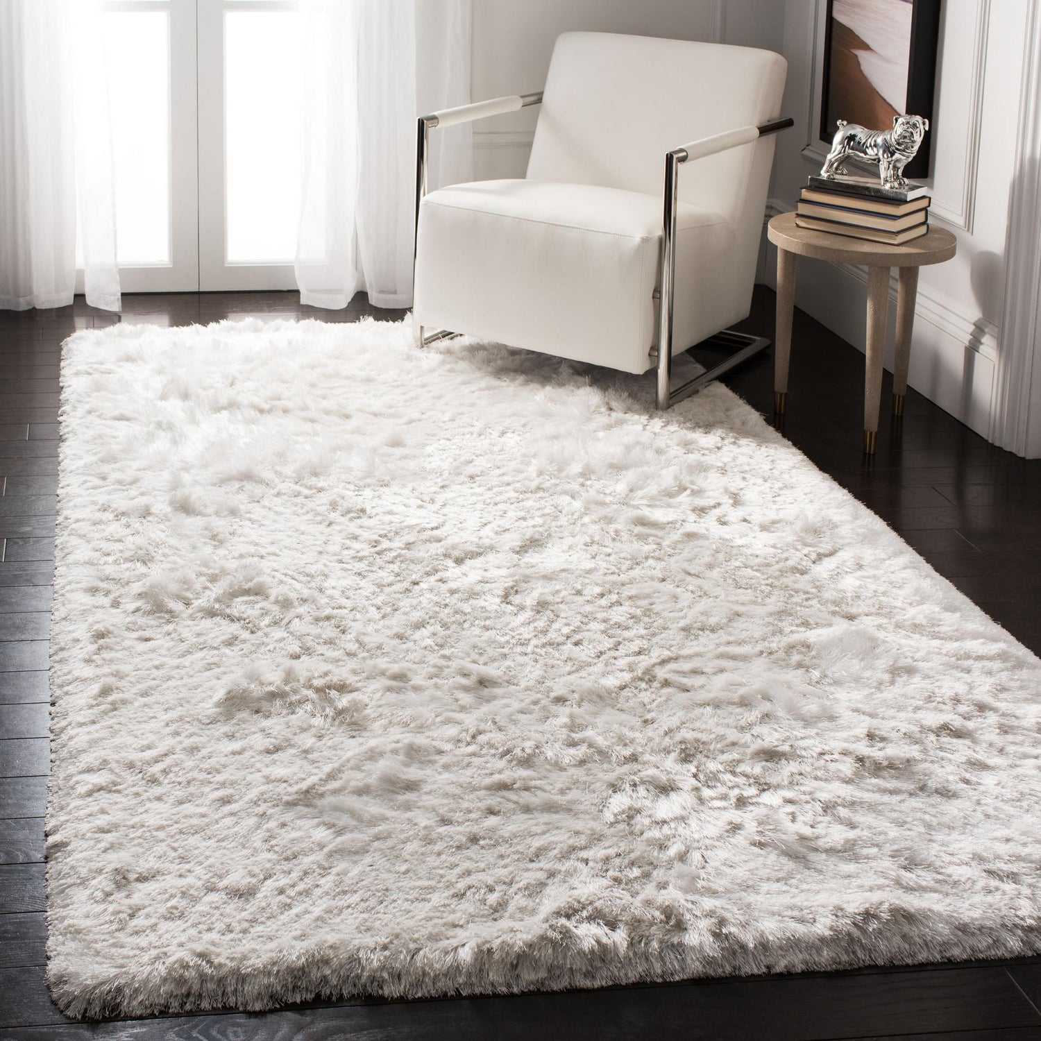 Safavieh Ocean Shag Ocg101A Ivory Rug.