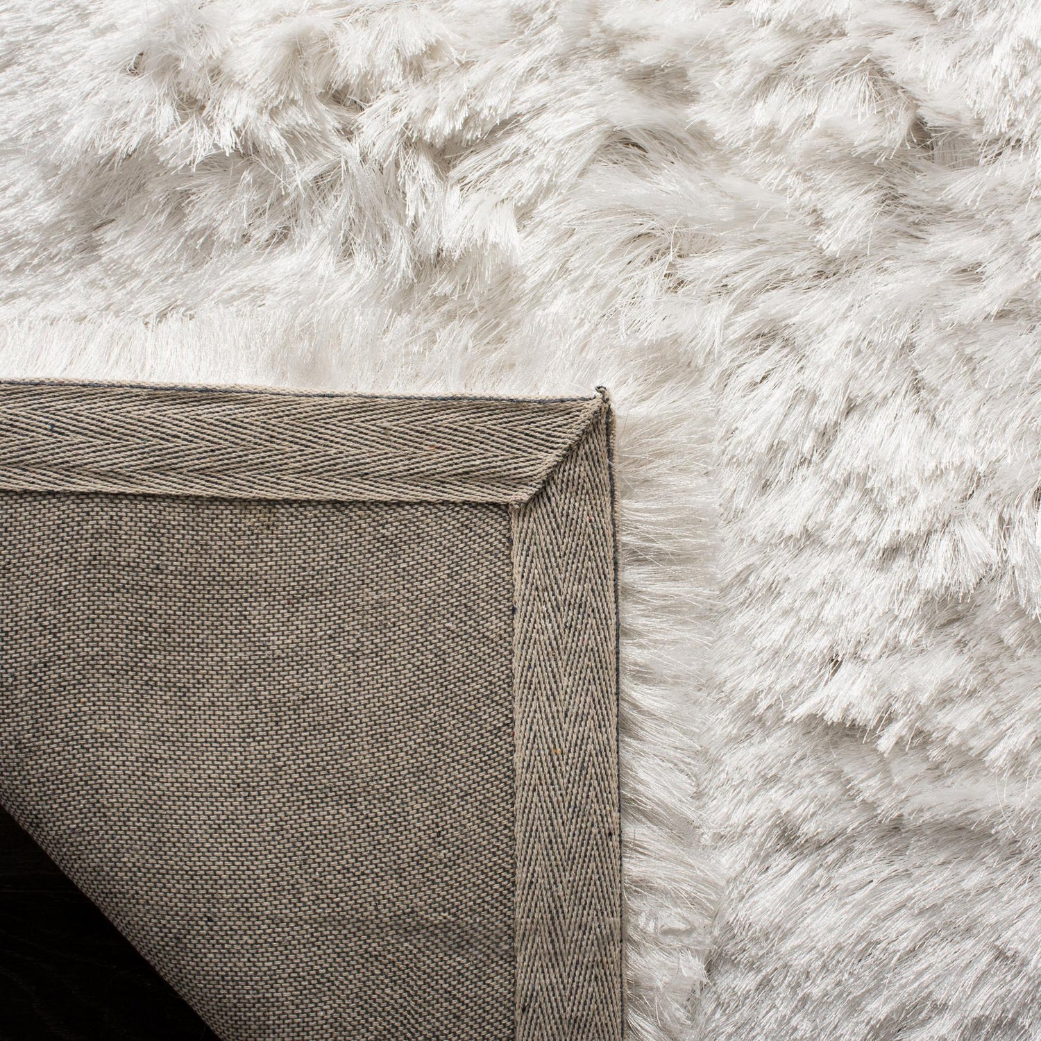 Safavieh Ocean Shag Ocg101A Ivory Rug.