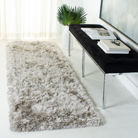 Safavieh Ocean Shag Ocg101F Light Grey Rug.