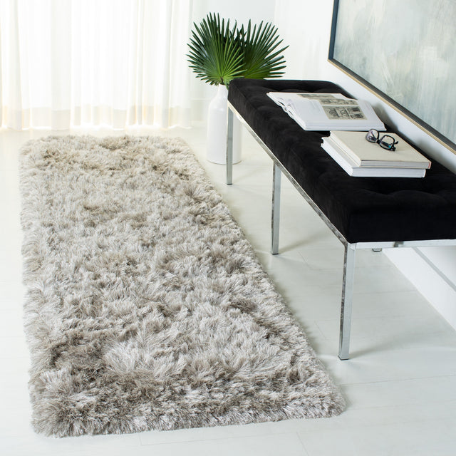 Safavieh Ocean Shag Ocg101F Light Grey Rug.