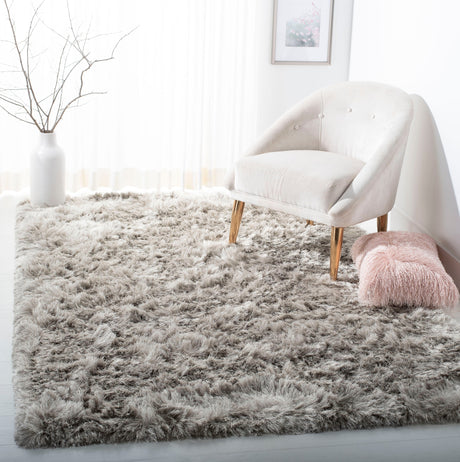 Safavieh Ocean Shag Ocg101F Light Grey Rug.
