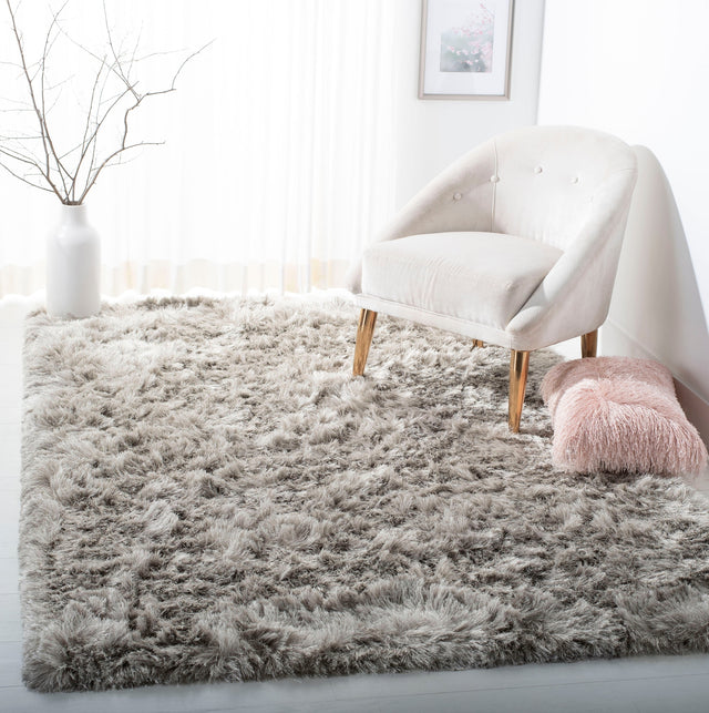 Safavieh Ocean Shag Ocg101F Light Grey Rug.