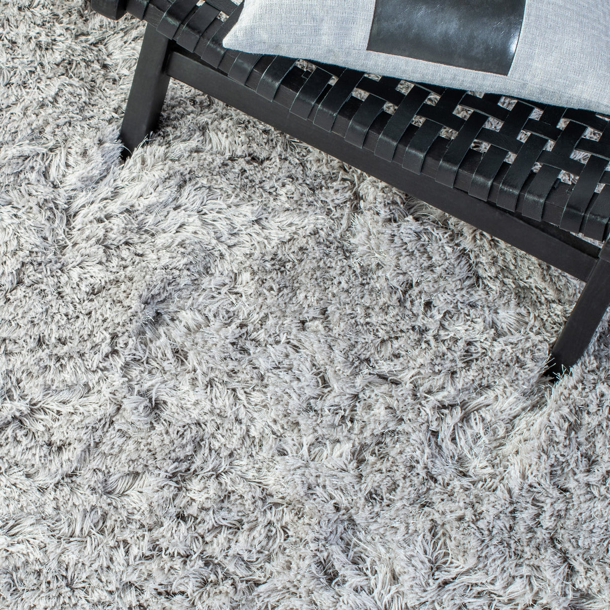 Safavieh Ocean Shag Ocg120G Silver Rugs.
