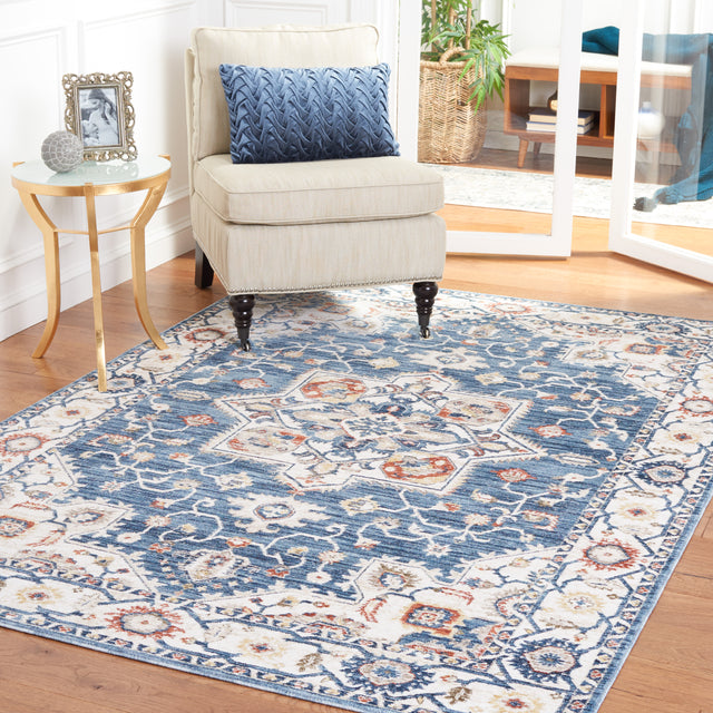 Safavieh Olympia Opa202N Blue/Ivory Rug.