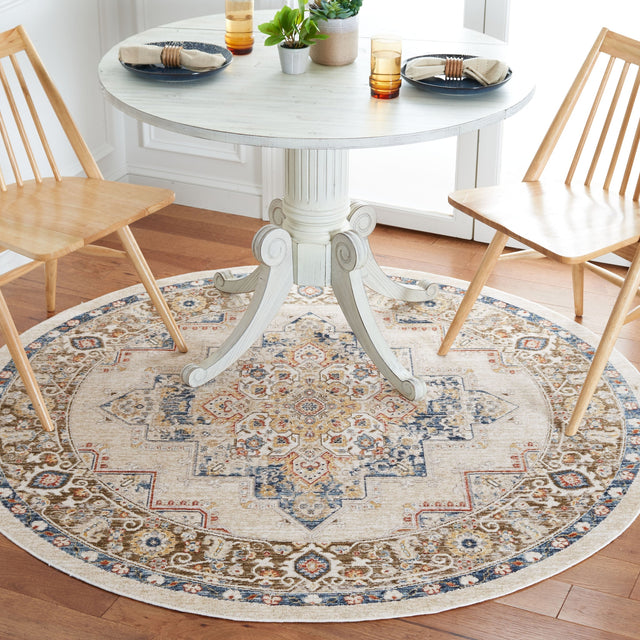 Safavieh Olympia Opa208B Beige/Blue Rug.