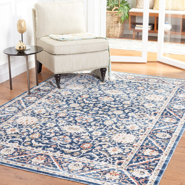 Safavieh Olympia Opa210N Navy/Ivory Rug.