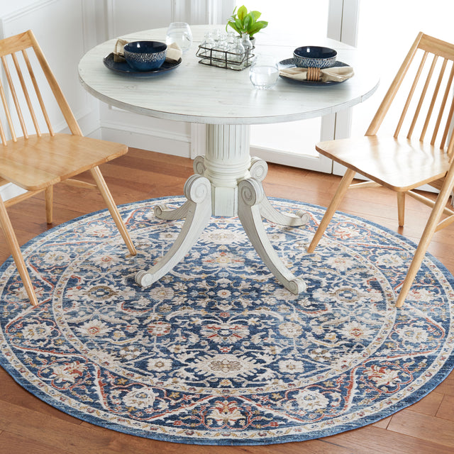 Safavieh Olympia Opa210N Navy/Ivory Rug.