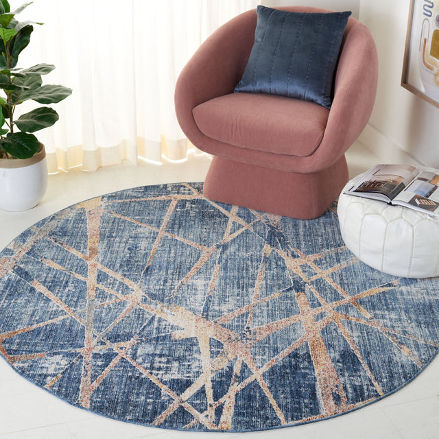 Safavieh Olympia Opa222N Blue/Navy Rug.