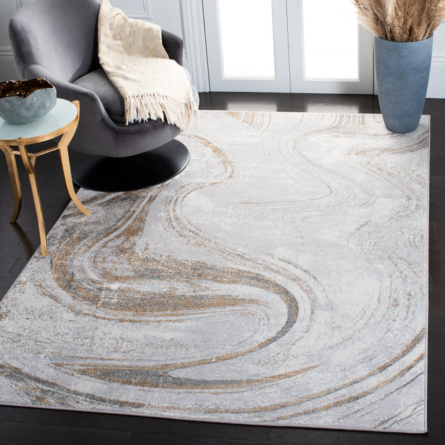 Safavieh Orchard Orc617H Grey/Gold Rugs.