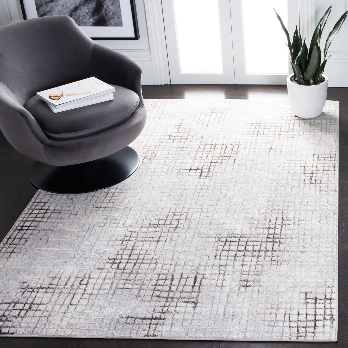 Safavieh Orchard Orc672G Grey/Light Grey Rugs.