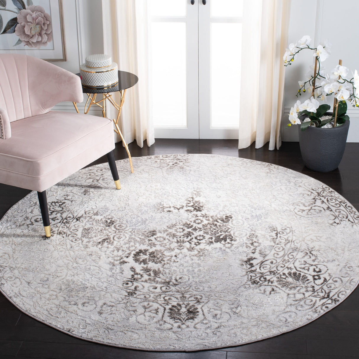 Safavieh Orchard Orc684H Grey/Light Grey Rugs.