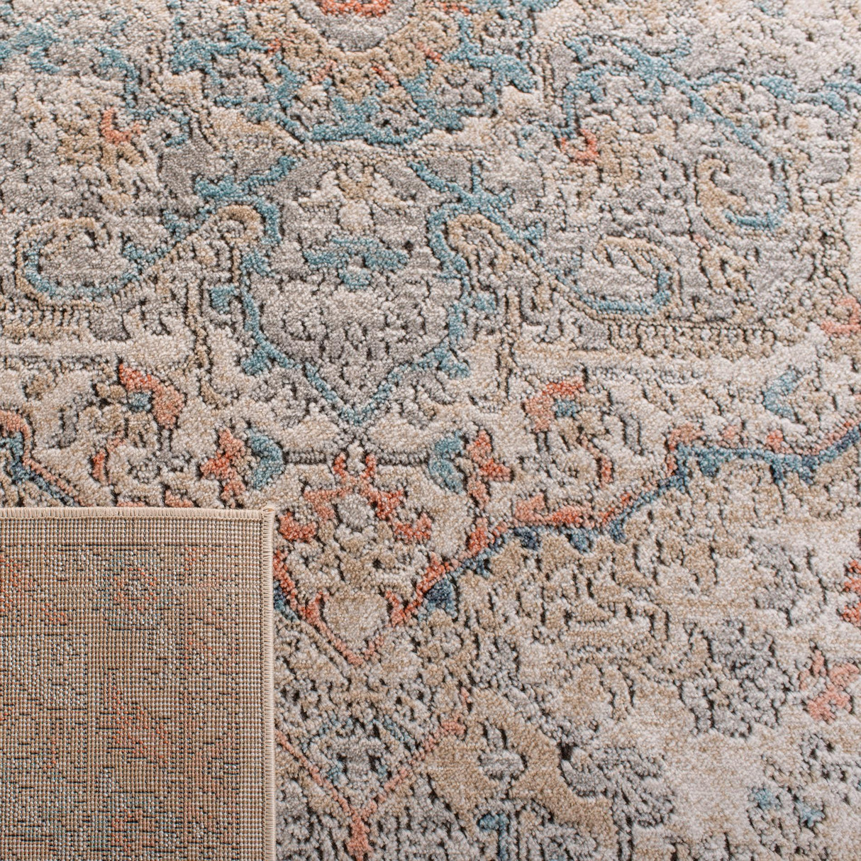 Safavieh Oregon Ore812F Grey/Blue Rug.