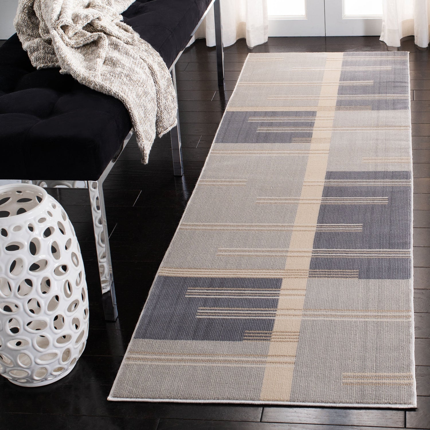 Safavieh Orwell Orw304F Grey/Charcoal Rug.
