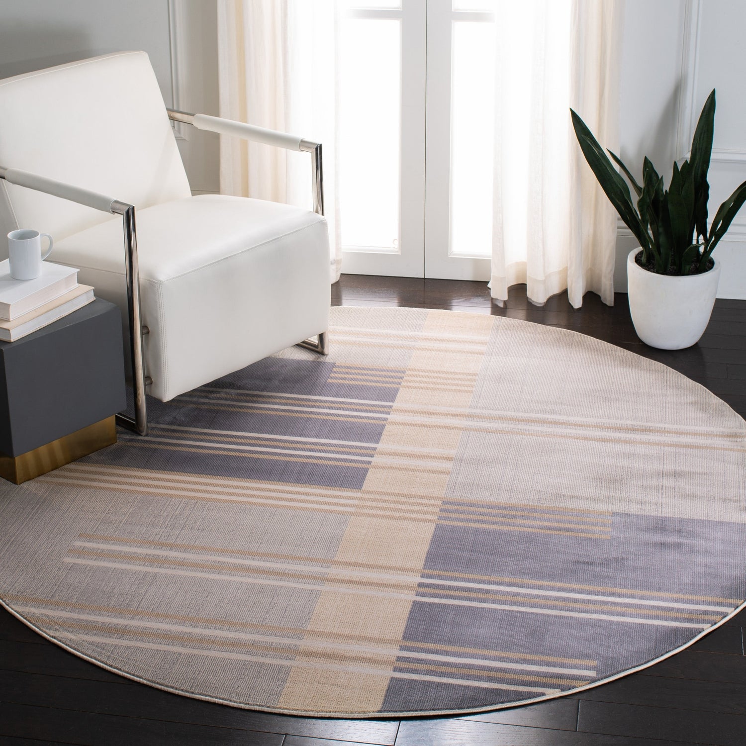 Safavieh Orwell Orw304F Grey/Charcoal Rug.