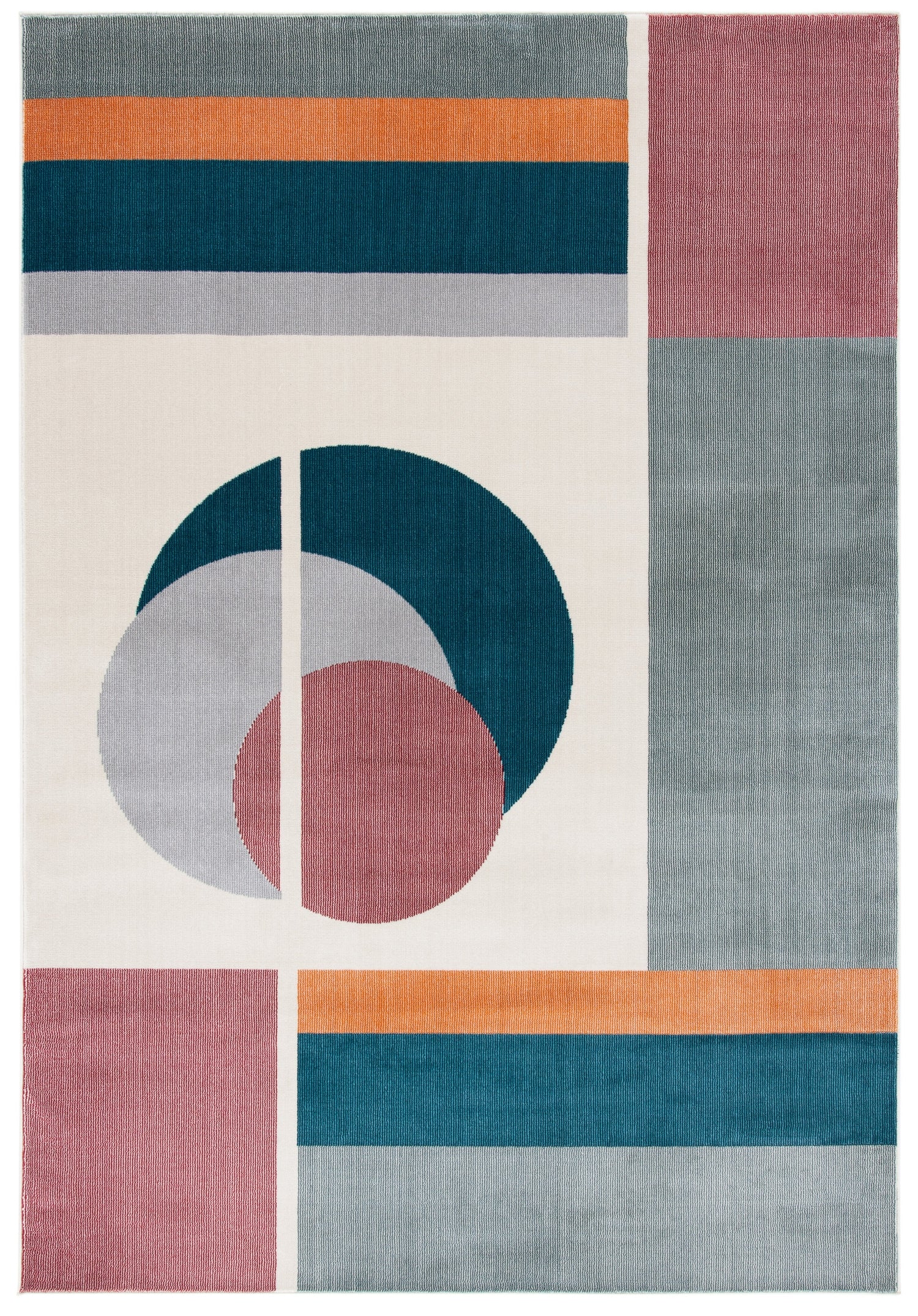 Safavieh Orwell Orw364B Beige/Dark Teal Rugs.