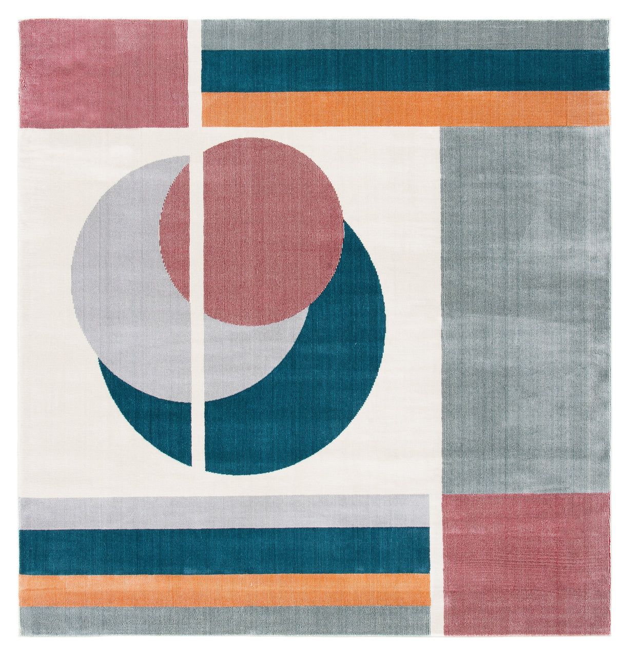 Safavieh Orwell Orw364B Beige/Dark Teal Rugs.