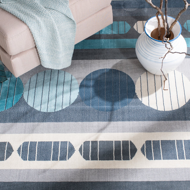 Safavieh Orwell Orw367F Grey/Aqua Rugs.