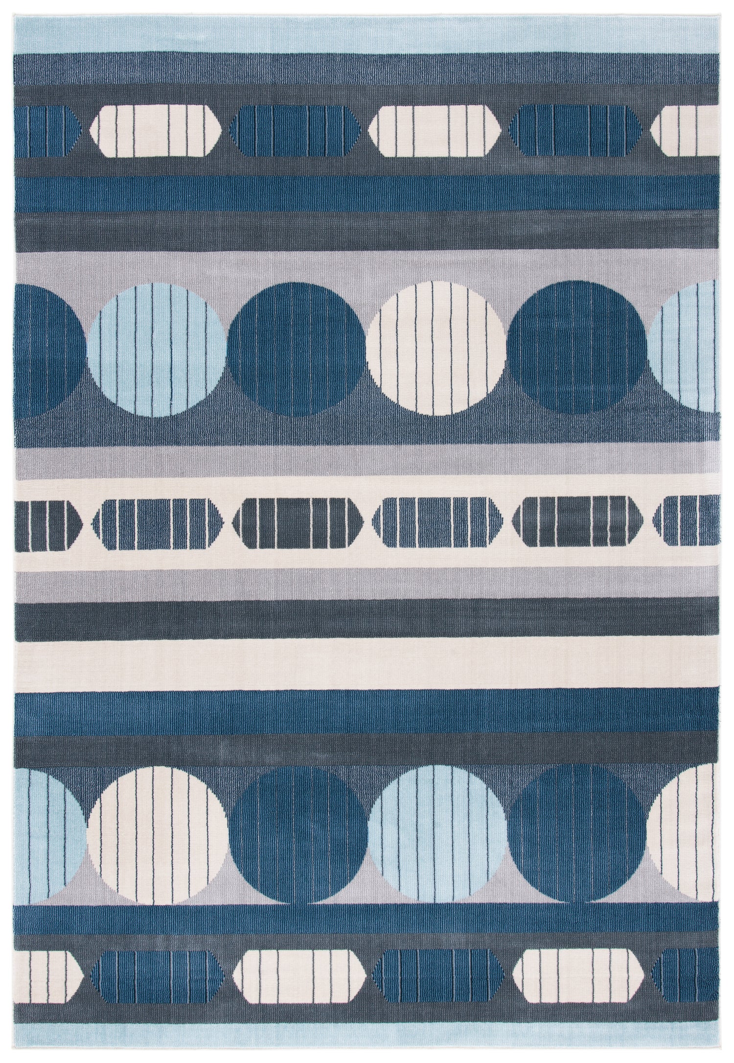 Safavieh Orwell Orw367G Grey/Blue Rugs.