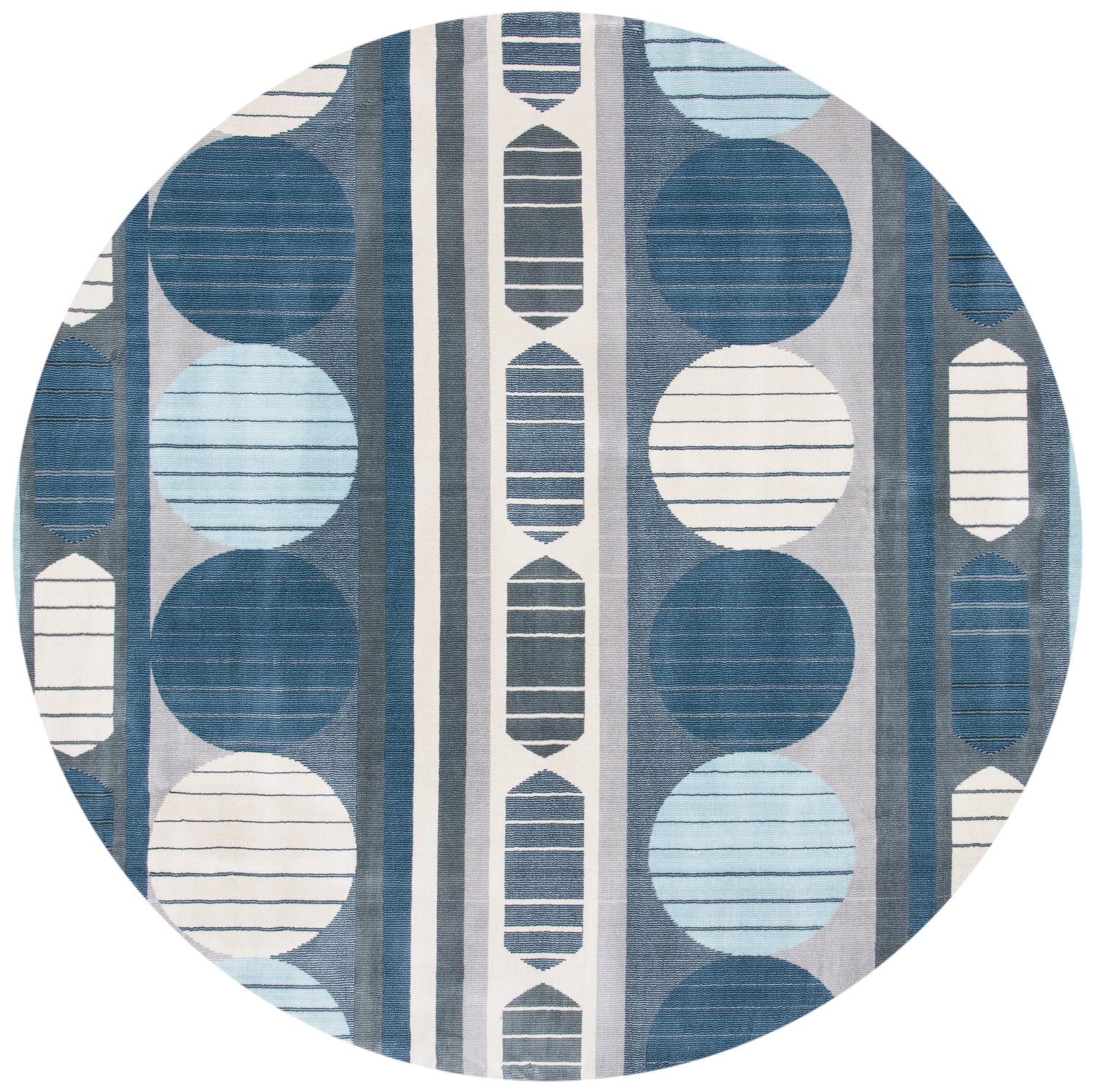 Safavieh Orwell Orw367G Grey/Blue Rugs.