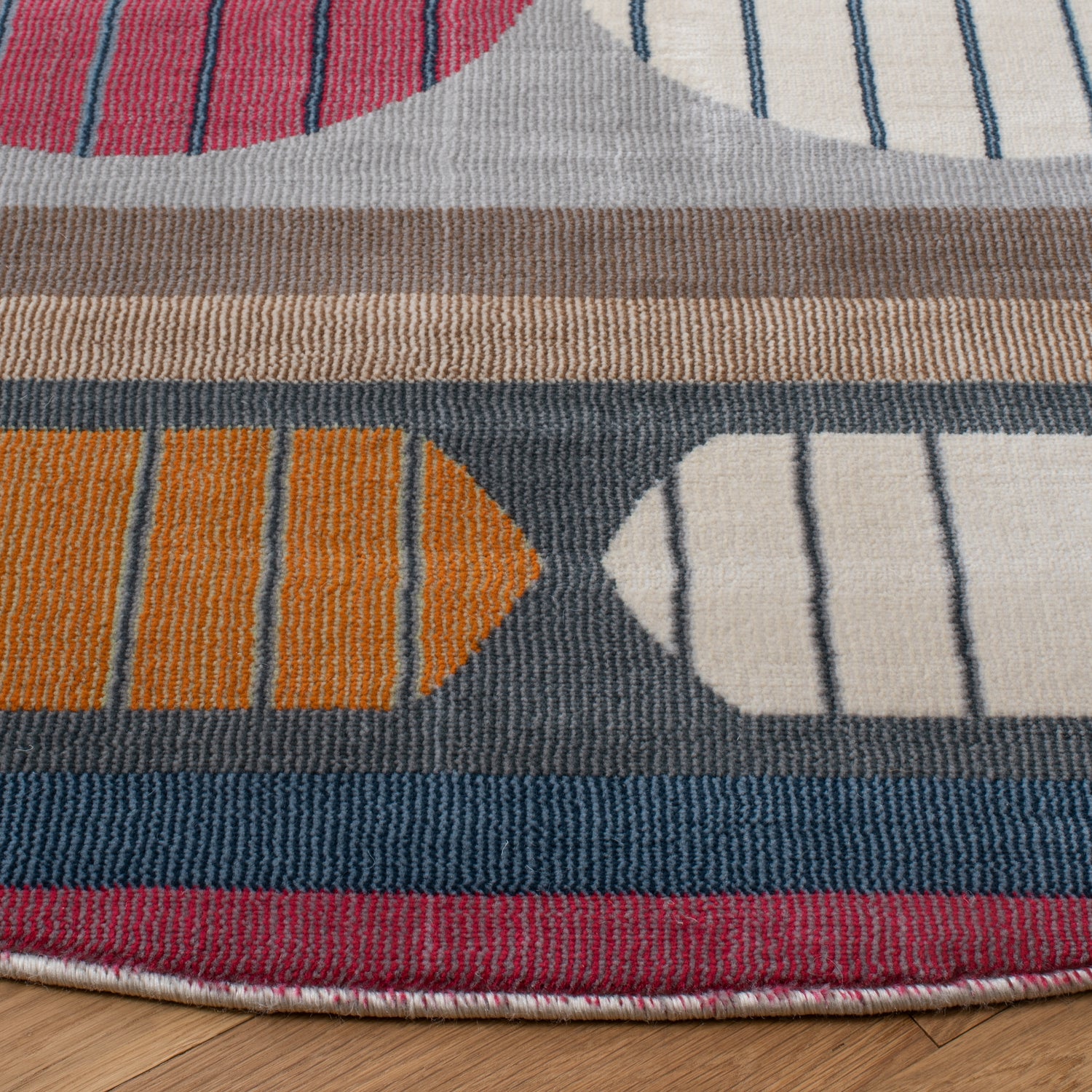 Safavieh Orwell Orw367H Grey/Orange Rugs.