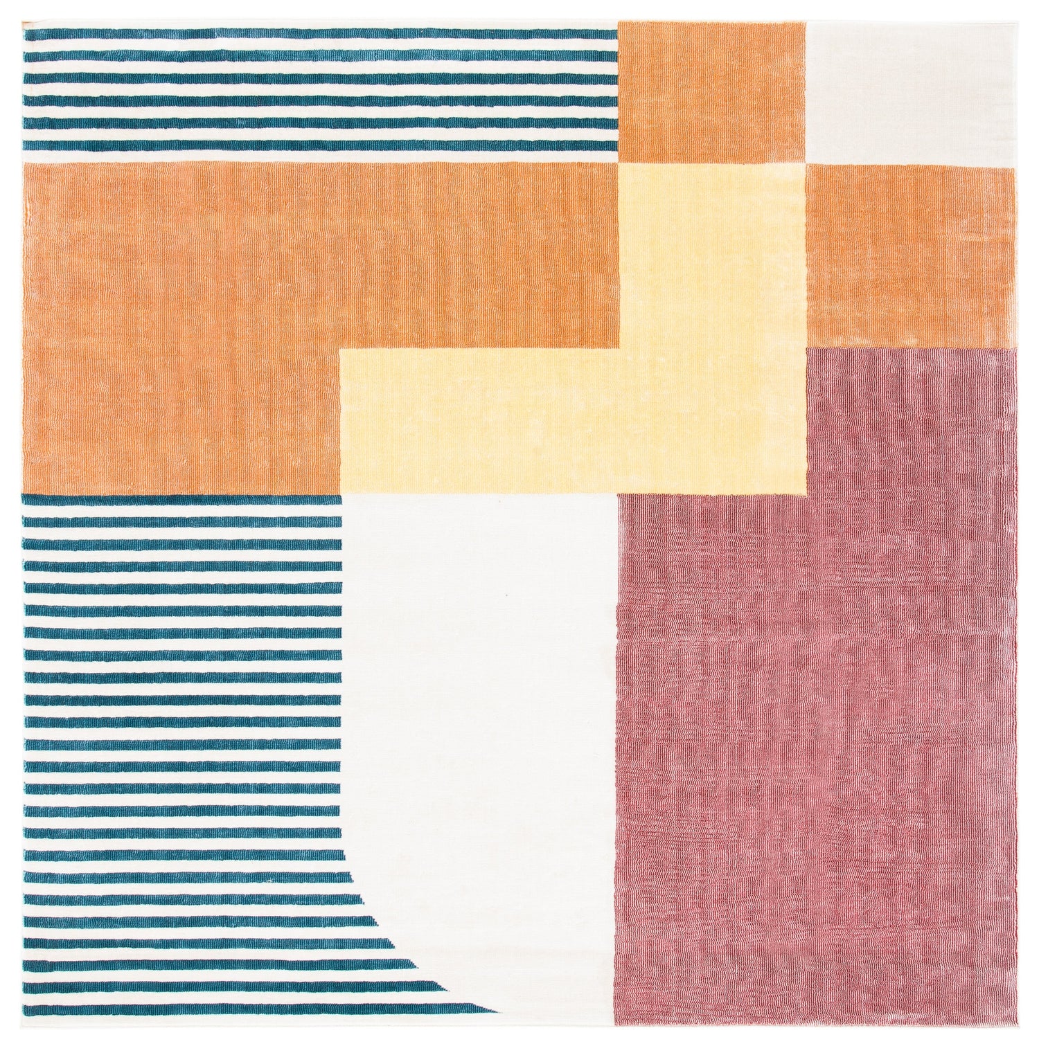Safavieh Orwell Orw368P Rust/Yellow Rugs.