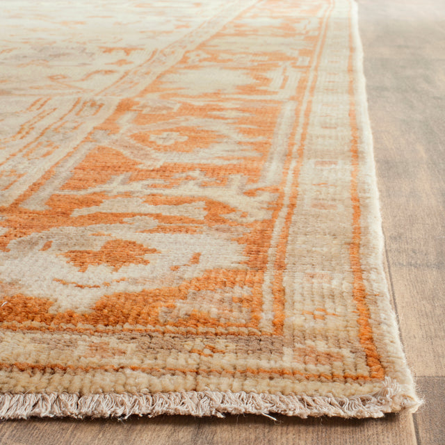 Safavieh Oushak Osh122A Ivory/Rust Rug.
