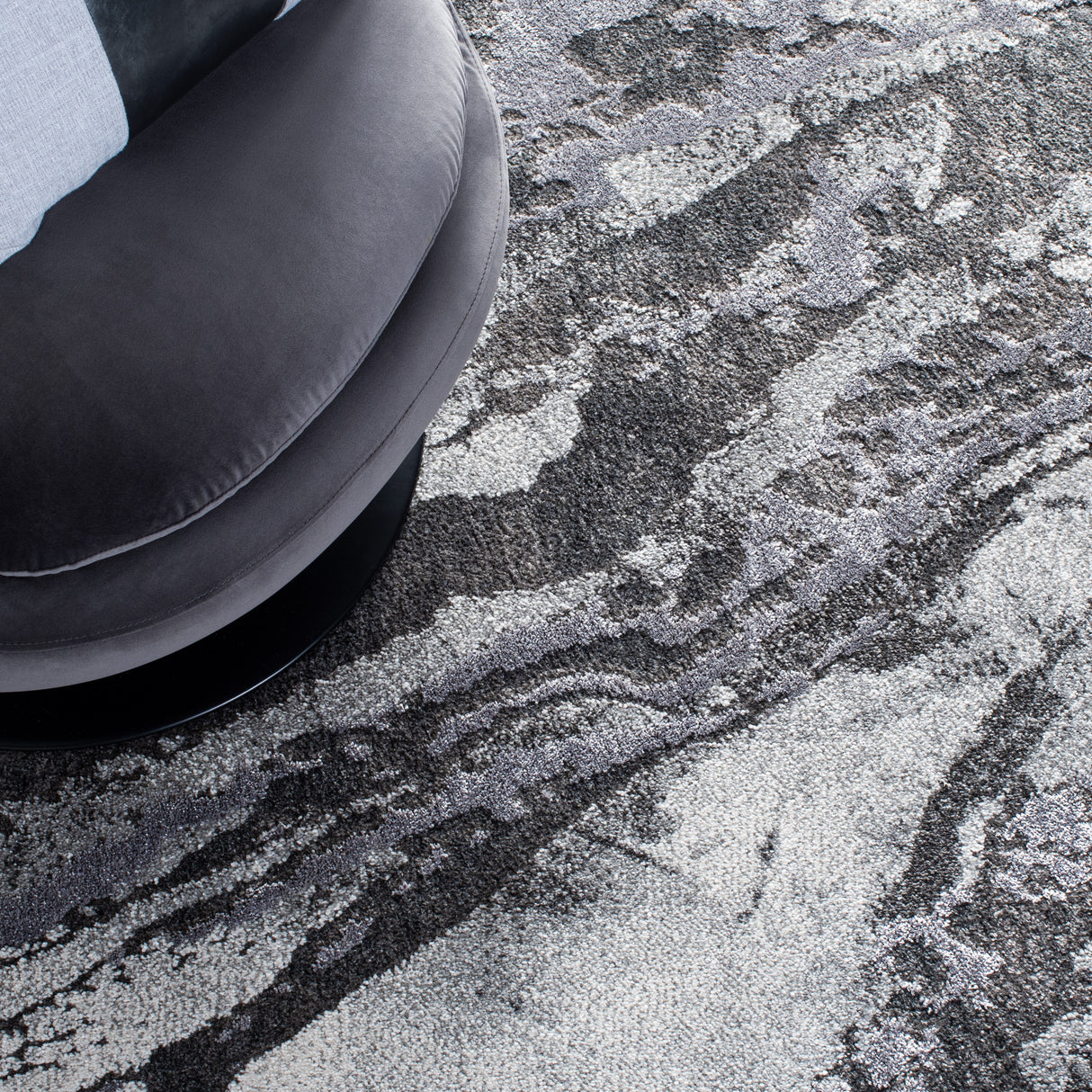 Safavieh Pacific Pfc865G Dark Grey/Light Grey Rug.