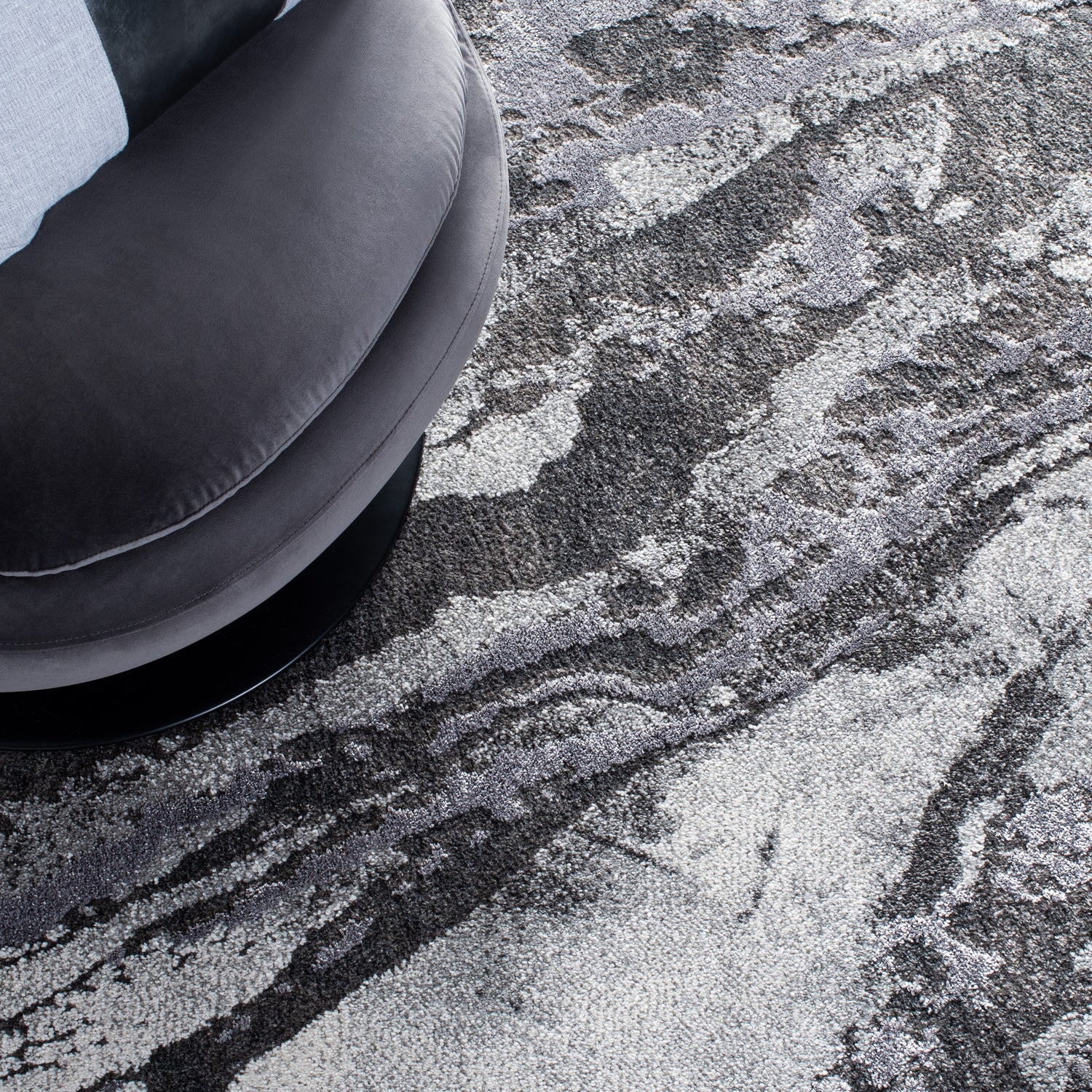 Safavieh Pacific Pfc865G Dark Grey/Light Grey Rug.