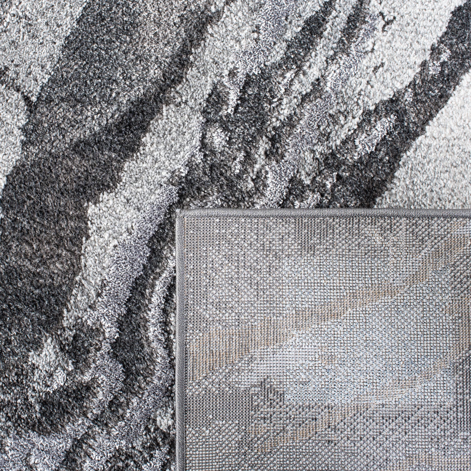 Safavieh Pacific Pfc865G Dark Grey/Light Grey Rug.