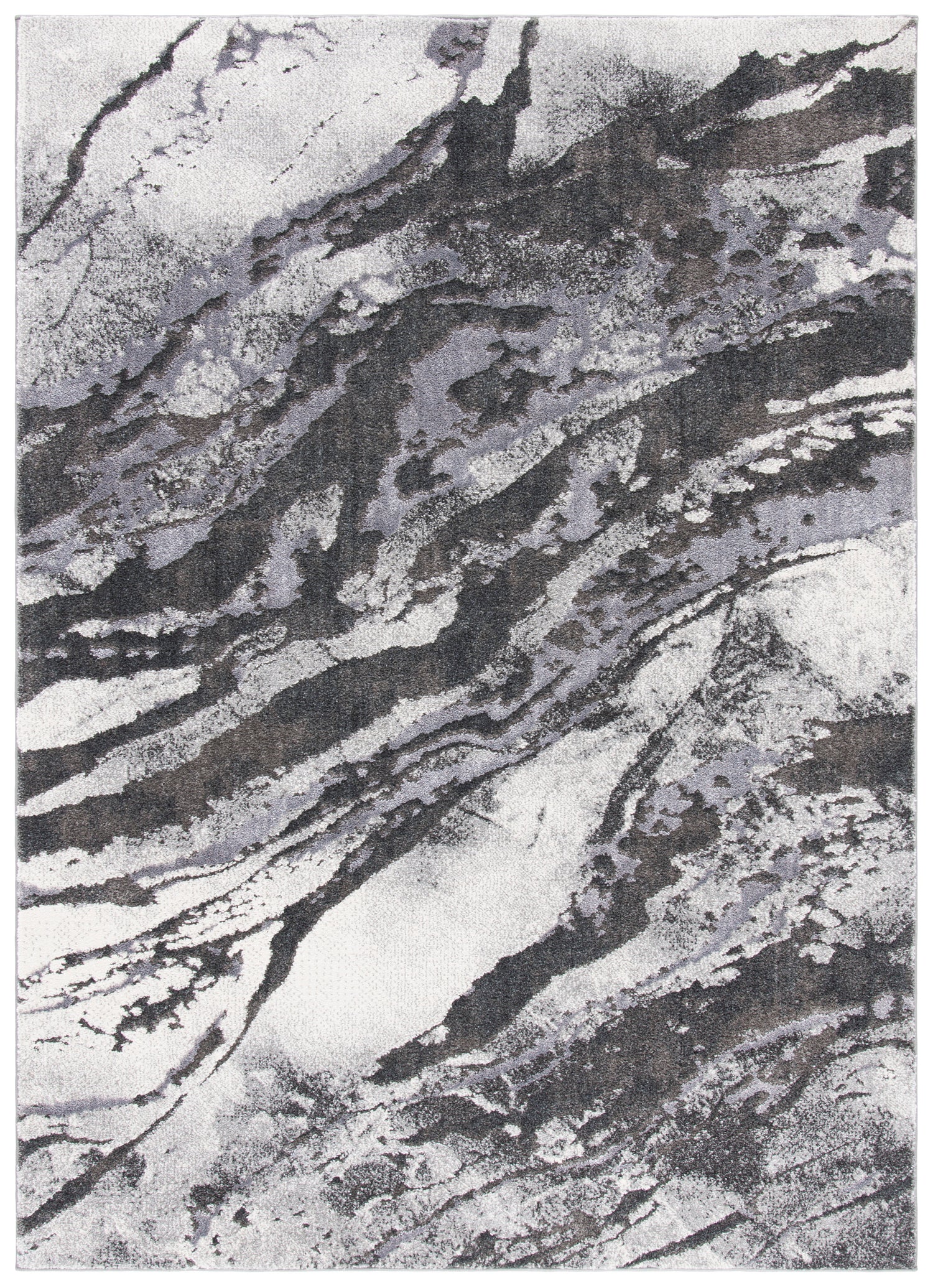 Safavieh Pacific Pfc865G Dark Grey/Light Grey Rug.