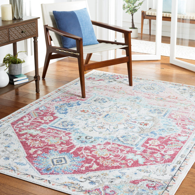 Safavieh Phoenix Phx521P Red/Ivory Rug.