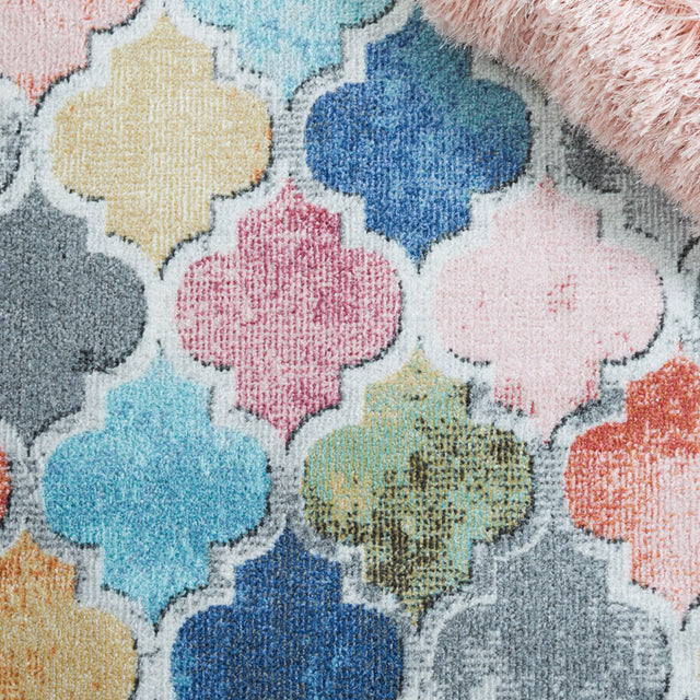 Safavieh Phoenix Phx531D Blue/Red Rug.