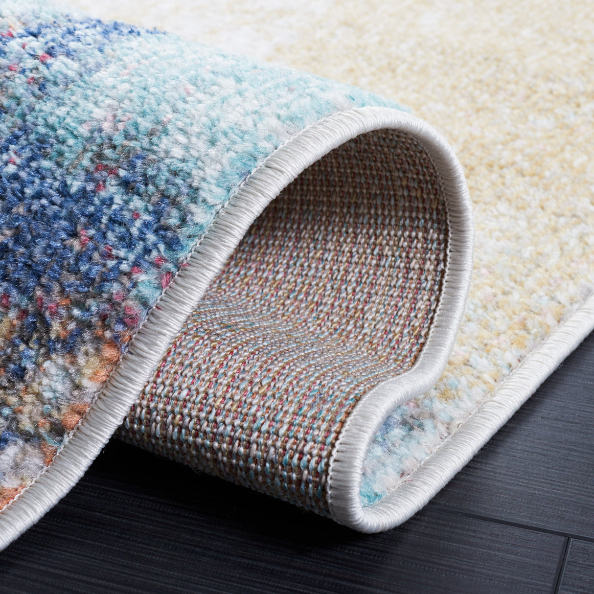 Safavieh Phoenix Phx533M Blue Rug.