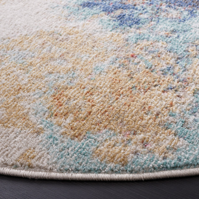 Safavieh Phoenix Phx533M Blue Rug.