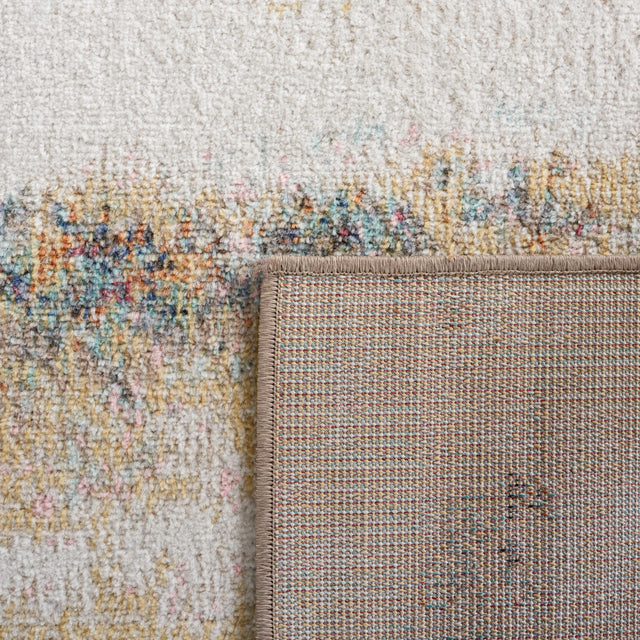 Safavieh Phoenix Phx542Q Rust Blue/Ivory Rug.