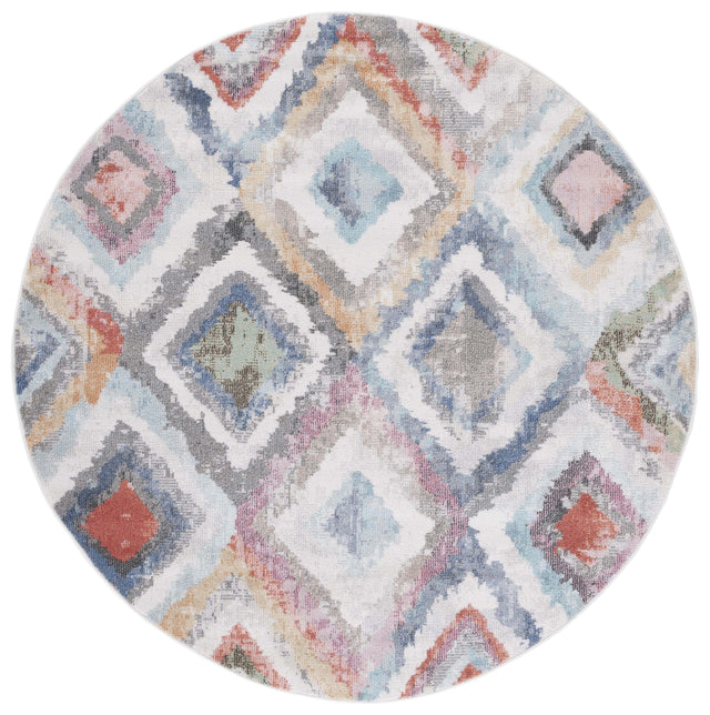 Safavieh Phoenix Phx561D Blue/Red Rug.