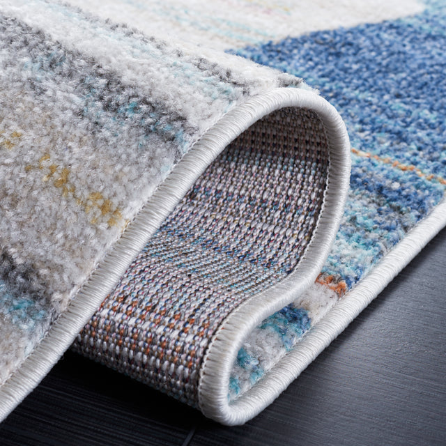 Safavieh Phoenix Phx571M Ivory/Blue Rug.