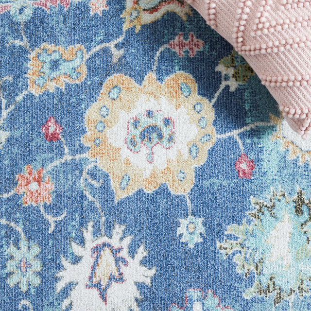 Safavieh Phoenix Phx591N Navy/Ivory Rug.