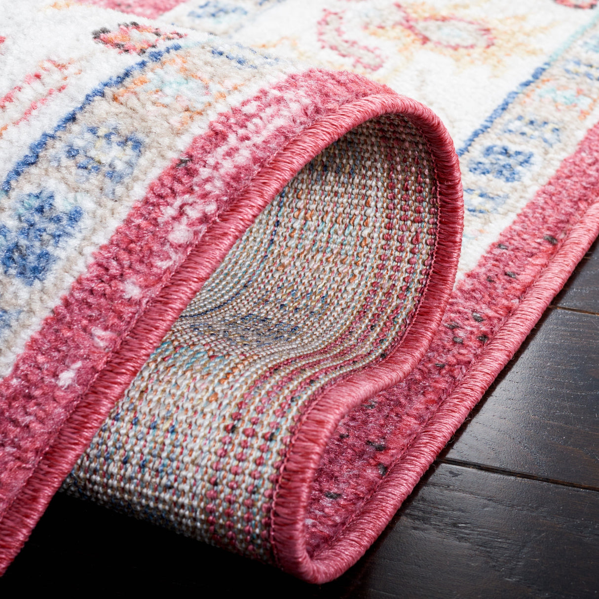 Safavieh Phoenix Phx591P Red Rug.