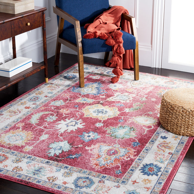Safavieh Phoenix Phx591P Red Rug.