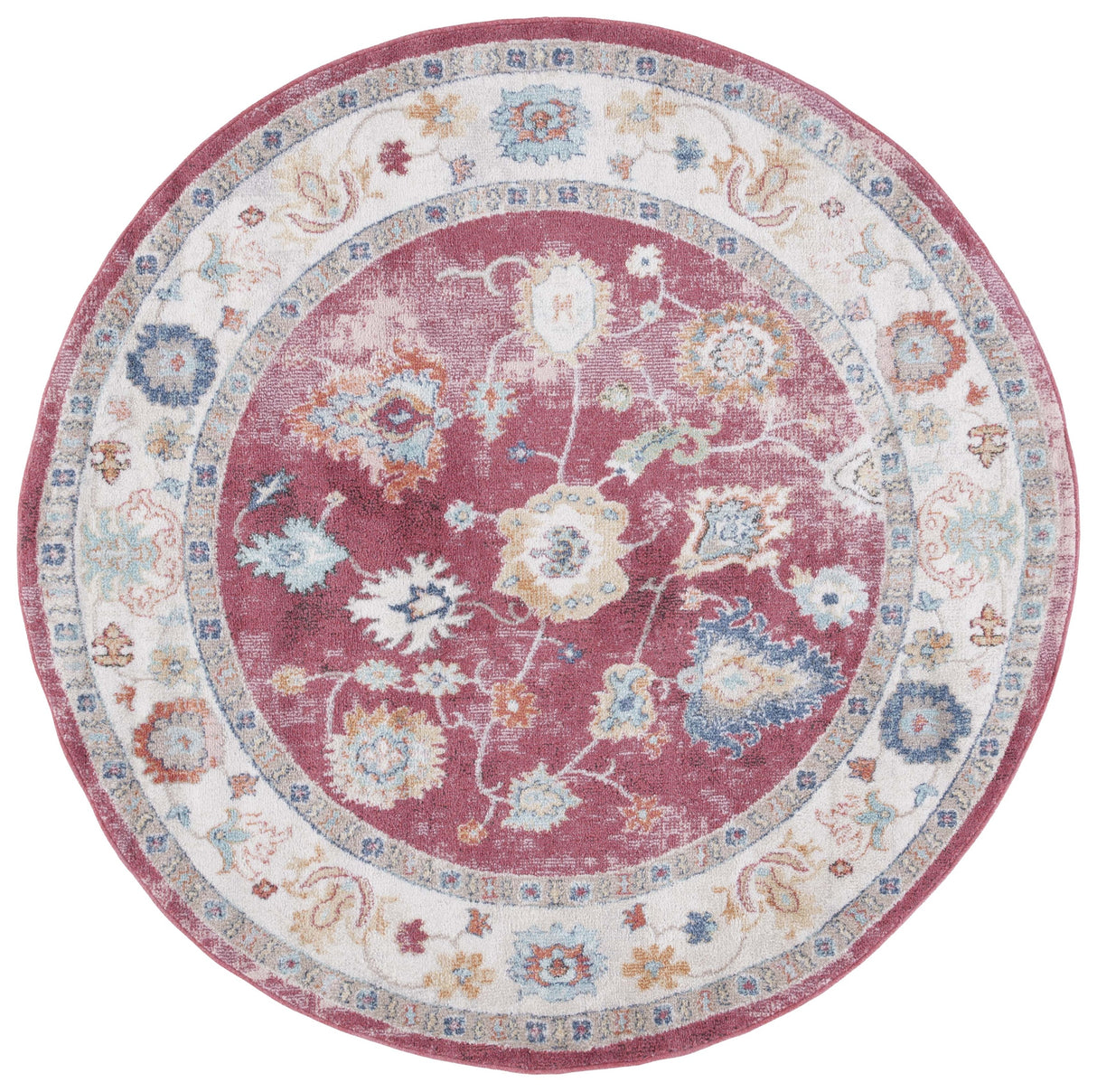 Safavieh Phoenix Phx591P Red Rug.