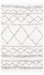 Safavieh Pro Lux Shag Plx436B Ivory/Grey Rugs.