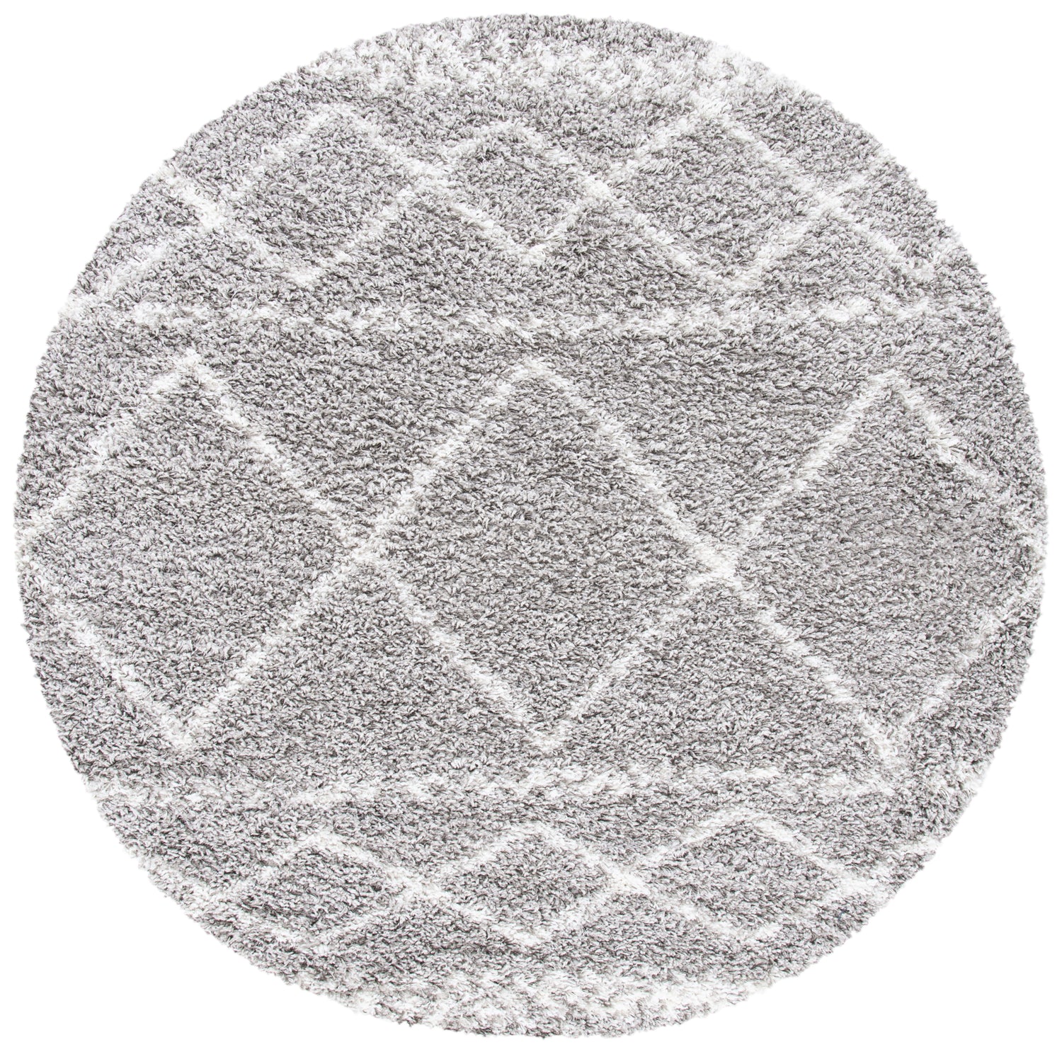 Safavieh Pro Lux Shag Plx436F Grey/Ivory Rugs.