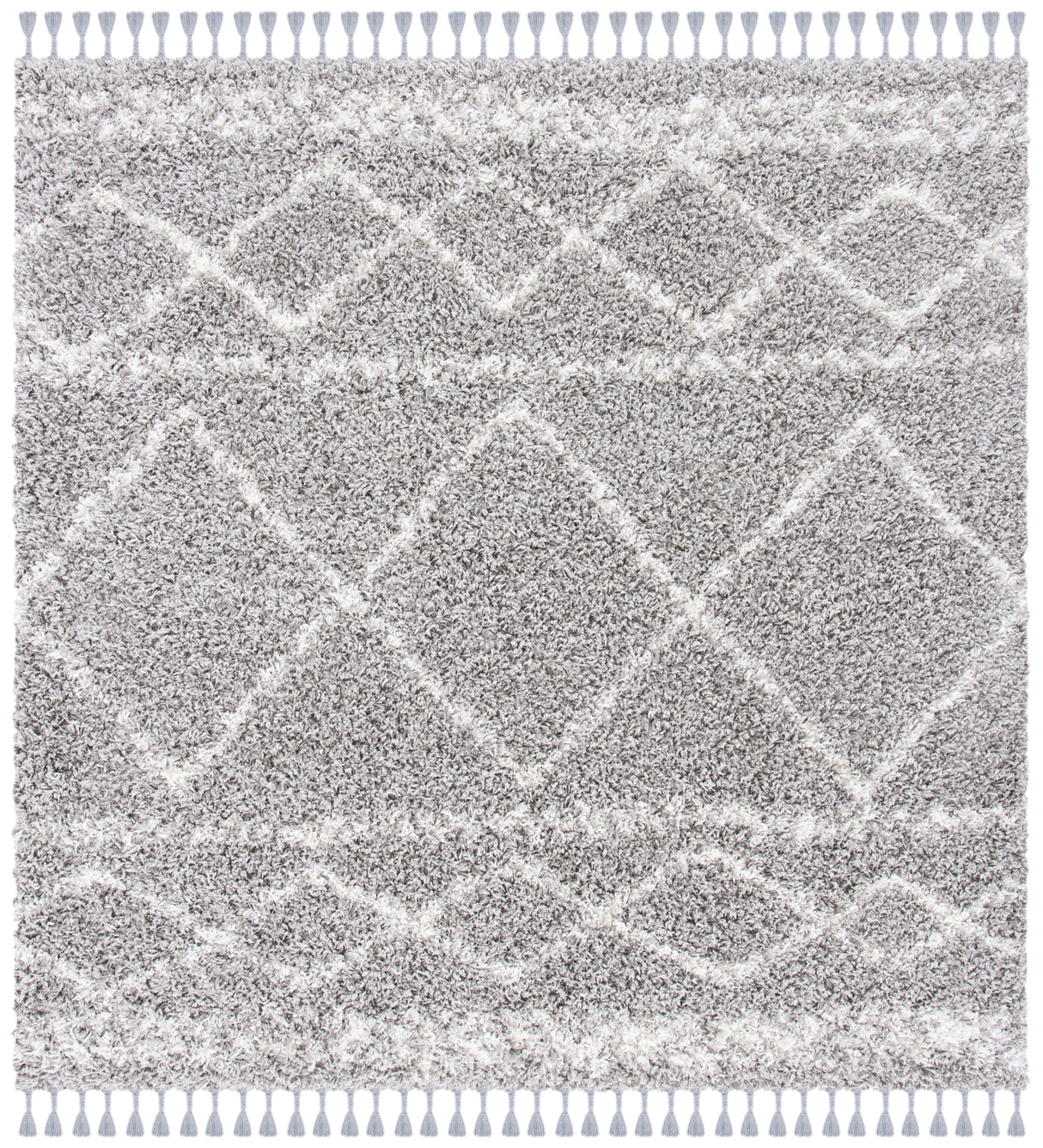 Safavieh Pro Lux Shag Plx436F Grey/Ivory Rugs.