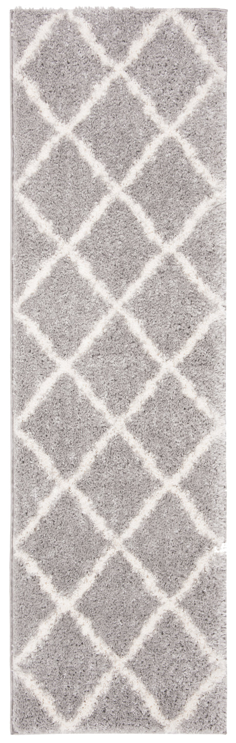 Safavieh Parma Shag Pma521G Grey/Cream Rug.